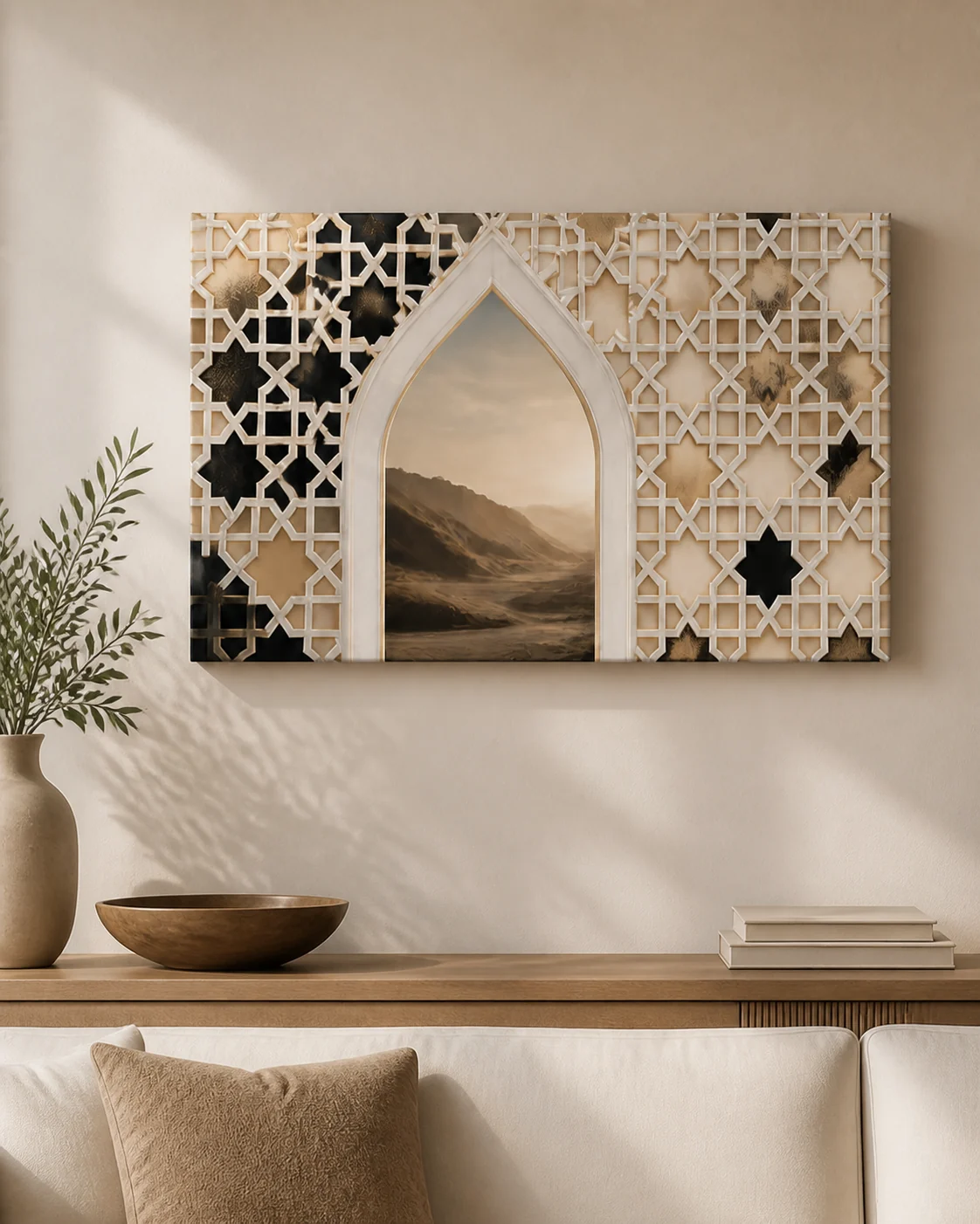 Ontwerpweergave van Andalus Geometry Canvas