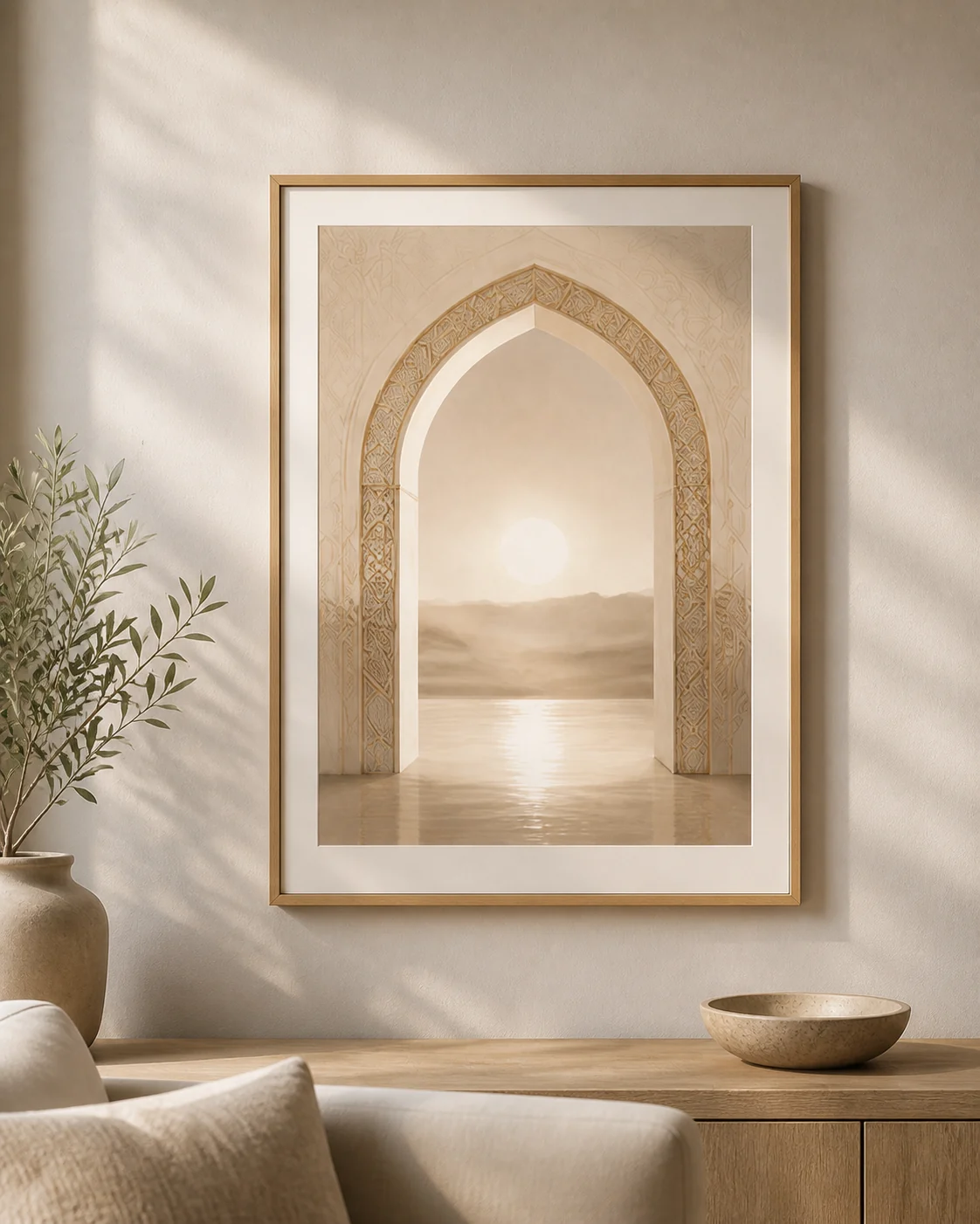 Ontwerpweergave van Noor Arch Art Print